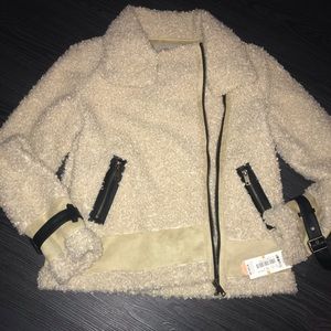 NWT GB jacket moto style